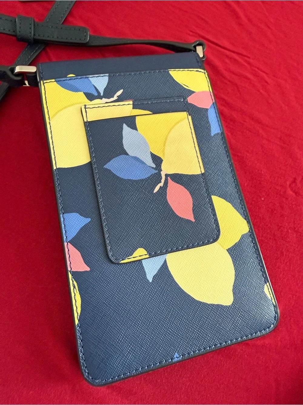 kate spade lemon leather crossbody